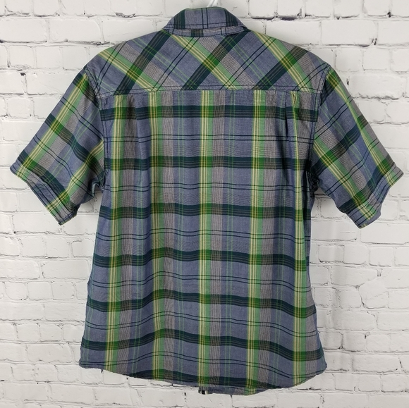 SEAN JEAN | plaid short sleeve button down shirt - Picture 3 of 7